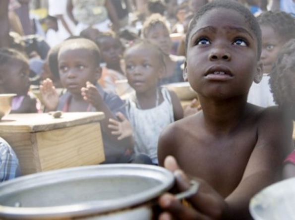 El hambre en Haití